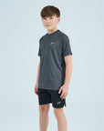 Juniors Core Shorts Set - Grey/Black