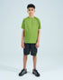 Juniors Rise Shorts Set - Lime