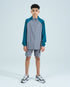 Juniors True Form 3 Piece Shorts Set - Turquoise