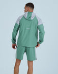 Mens Pace Shorts - Green/Greige