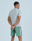 Mens Pace Shorts - Green/Greige