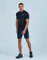 Mens Pace Shorts Set - Navy/Black