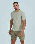 Mens Rise Shorts - Beige