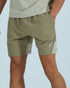 Mens Rise Shorts - Beige