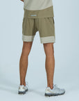 Mens Rise Shorts - Beige