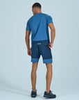 Mens Rise Shorts - Blue