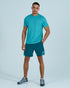 Mens Align Shorts Set - Azure