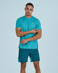Mens Align T-Shirt - Azure