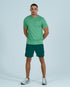 Mens Align Shorts Set - Verde