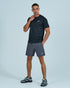 Mens Core Shorts Set - Black/Grey