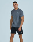 Mens Core Shorts Set - Grey/Black