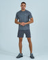 Mens Core Shorts Set - Grey/Grey