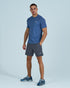 Mens Core Shorts Set - Blue/Grey