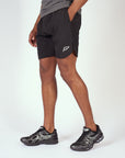 Mens Black Content Shorts