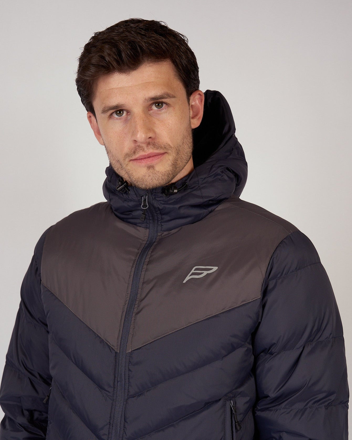 Mens Navy Envision Down Jacket – FREQUENCY