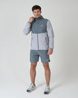 Mens Grey Power Pro Windbreaker