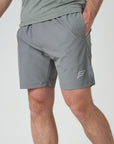 Mens Stone Grey Waveform Shorts