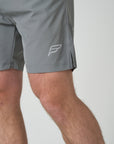 Mens Stone Grey Waveform Shorts