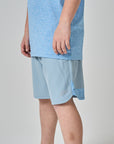 Juniors Baby Blue Focus Shorts