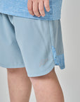 Juniors Baby Blue Focus Shorts