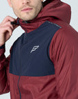 Mens A-Tech Pro Windbreaker - Burgundy