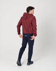 Mens A-Tech Pro Windbreaker - Burgundy