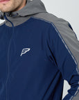 Mens Transform Track Jacket - Navy/Grey