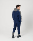 Mens Transform Track Jacket - Navy/Grey