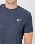 Mens Transform T-Shirt - Navy/Grey
