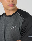 Mens A-Tech Pro T-Shirt - Marl Black