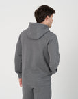Mens Tech Jog Hoody - Dark Grey