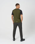 Mens A-Tech Pro T-Shirt - Khaki/Black