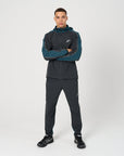 Mens Transform Track Pants - Grey/Teal