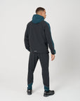 Mens Transform Track Jacket - Grey/Teal