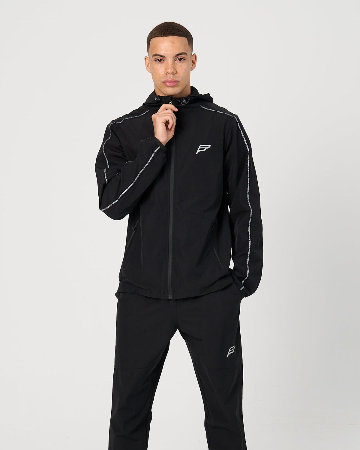 Mens Transform Track Jacket - Black