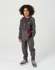 Infants Dynamic 3 Piece Tracksuit - Deep Maroon