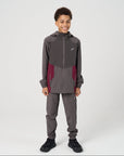 Juniors Dynamic Tracksuit - Deep Maroon