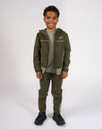 Infants Khaki Attain 3 Piece Tracksuit