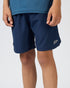 Juniors Navy Content Shorts