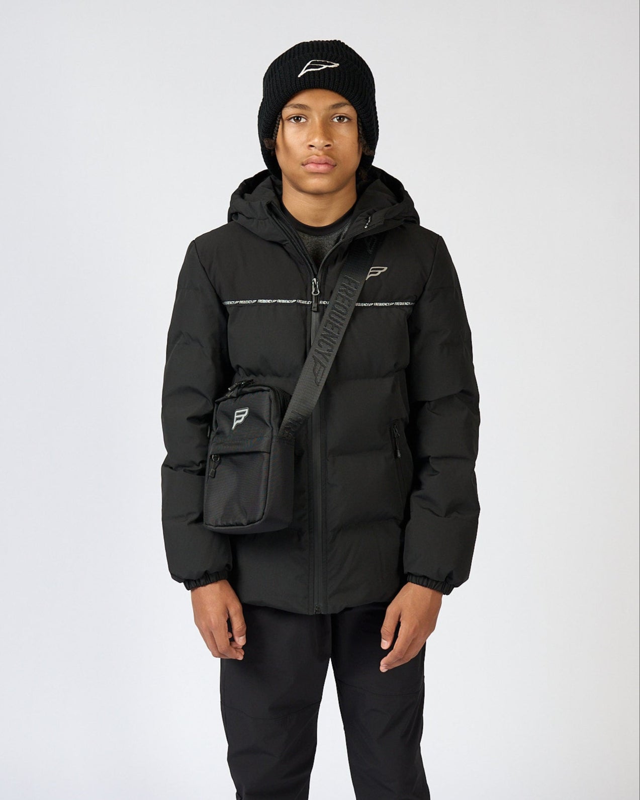 Black Ascend Puffer Jacket
