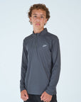 Juniors Core Flex 1/4 Zip Top - Grey