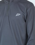 Juniors Core Flex 1/4 Zip Top - Grey