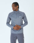 Mens Core Flex 1/4 Zip Top - Grey