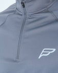 Mens Core Flex 1/4 Zip Top - Grey