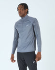 Mens Core Flex 1/4 Zip Top - Grey