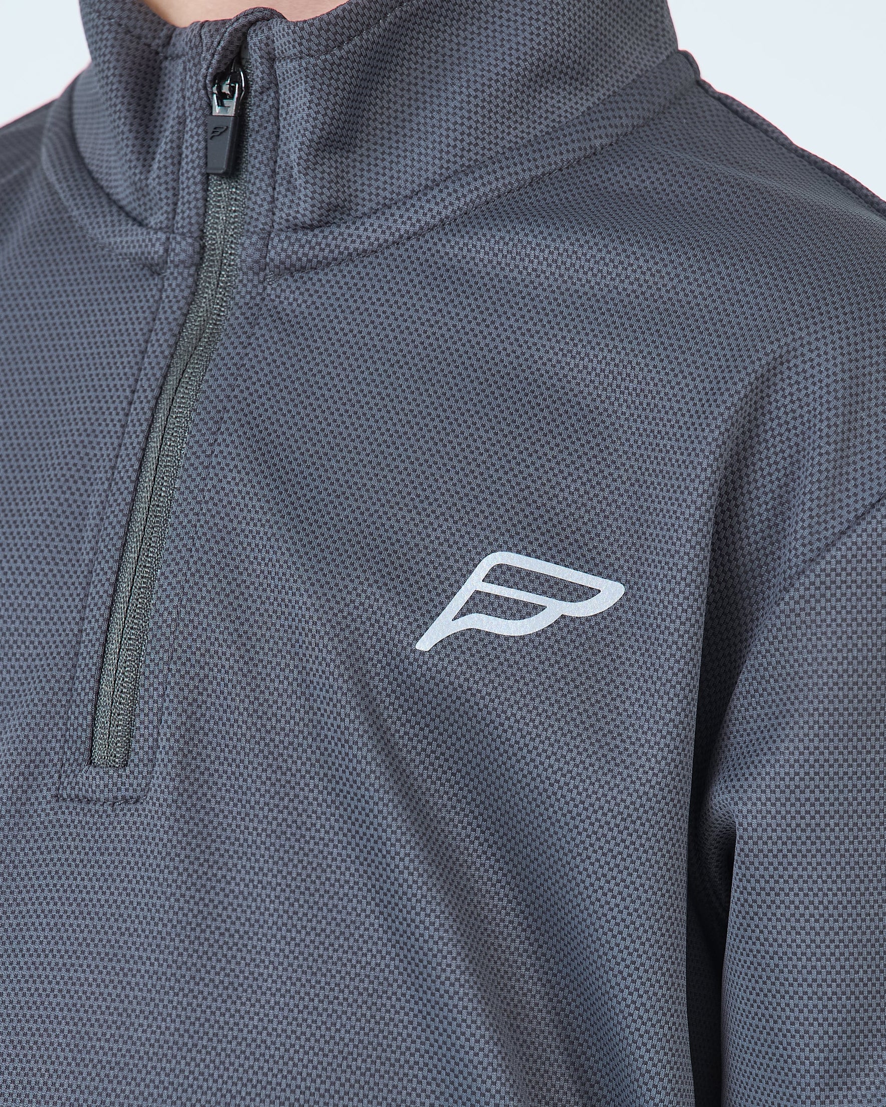 Infants Core Flex 1/4 Zip Top - Grey