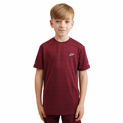 Royal Maroon Motive T-Shirt