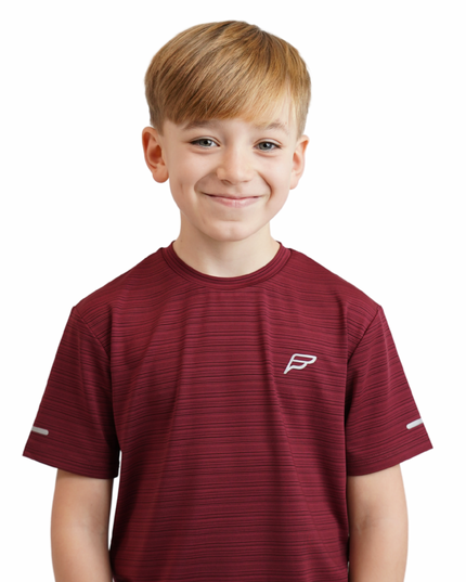 Royal Maroon Motive T-Shirt