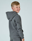 Juniors Tech Jogger Set - Marl Grey