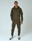 Mens Tech Jogger Set - Khaki